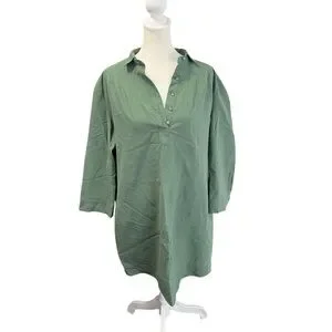 Pomander Place | Dresses | Pomander Place Tuckernuck Green Polly Shirt Dress  Medium | Poshmark